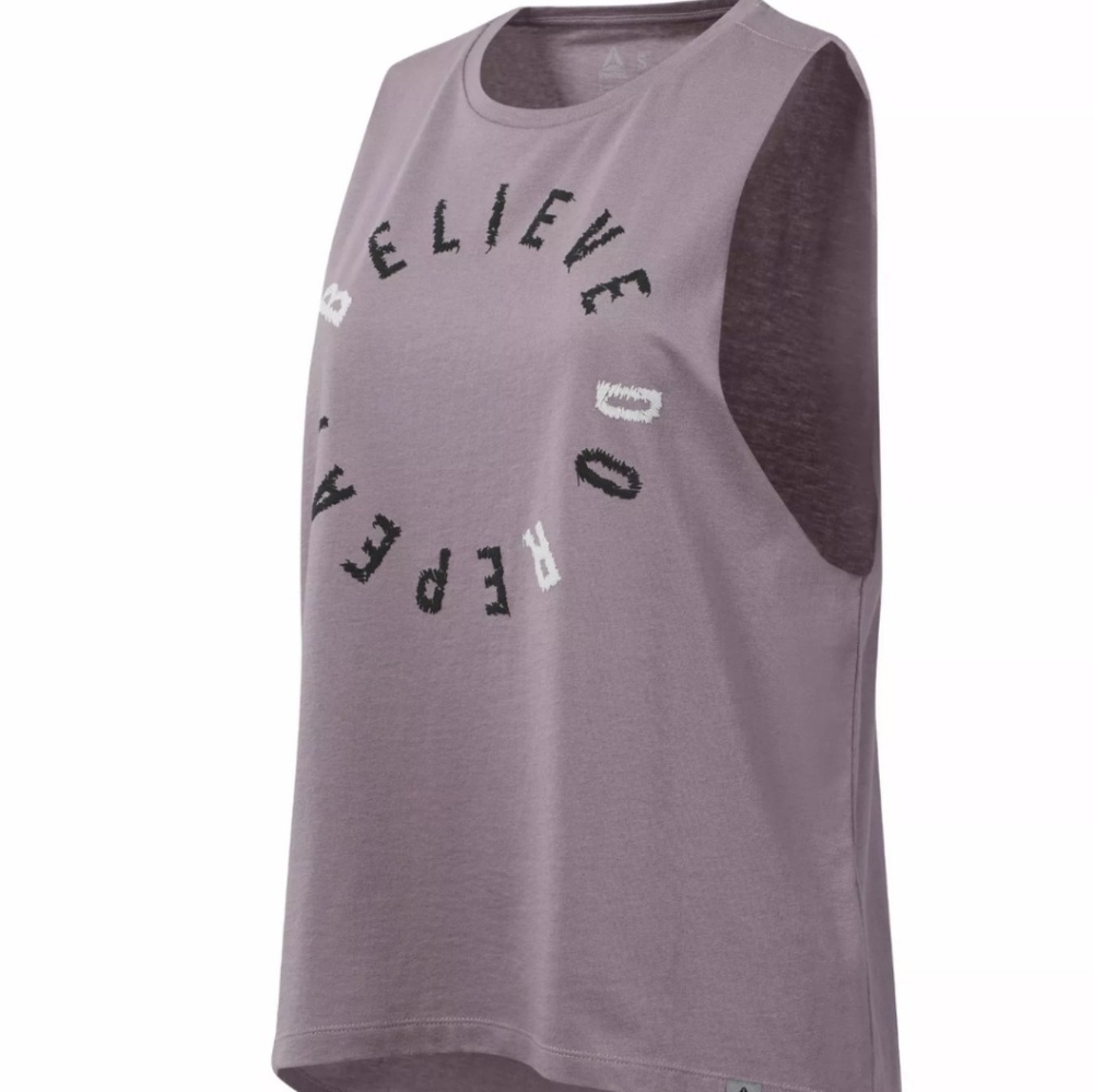 Reebok women's believe muscle tank top exercise L